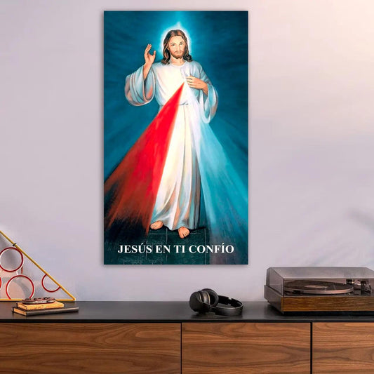 Cuadro Decorativo Moderno Religioso La Divina Misericordia 1 - 70 x 40 Cm - Cuadros Colombia