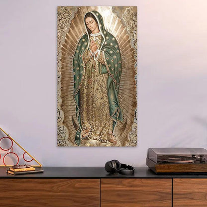 Cuadros Decorativos Religioso La virgen de Guadalupe 1 - 70 x 40 Cm - Cuadros Colombia