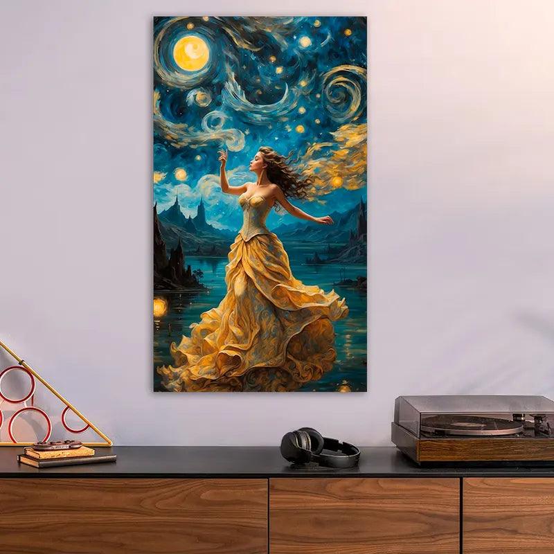 Cuadro Decorativo Moderno Arte Van Gogh 1 - 70 x 40 Cm - Cuadros Colombia