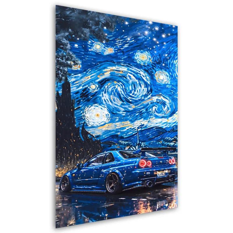 Cuadro Decorativo Moderno Carros 2 - 70 x 40 Cm - Cuadros Colombia