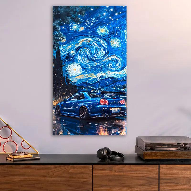 Cuadro Decorativo Moderno Carros 2 - 70 x 40 Cm - Cuadros Colombia