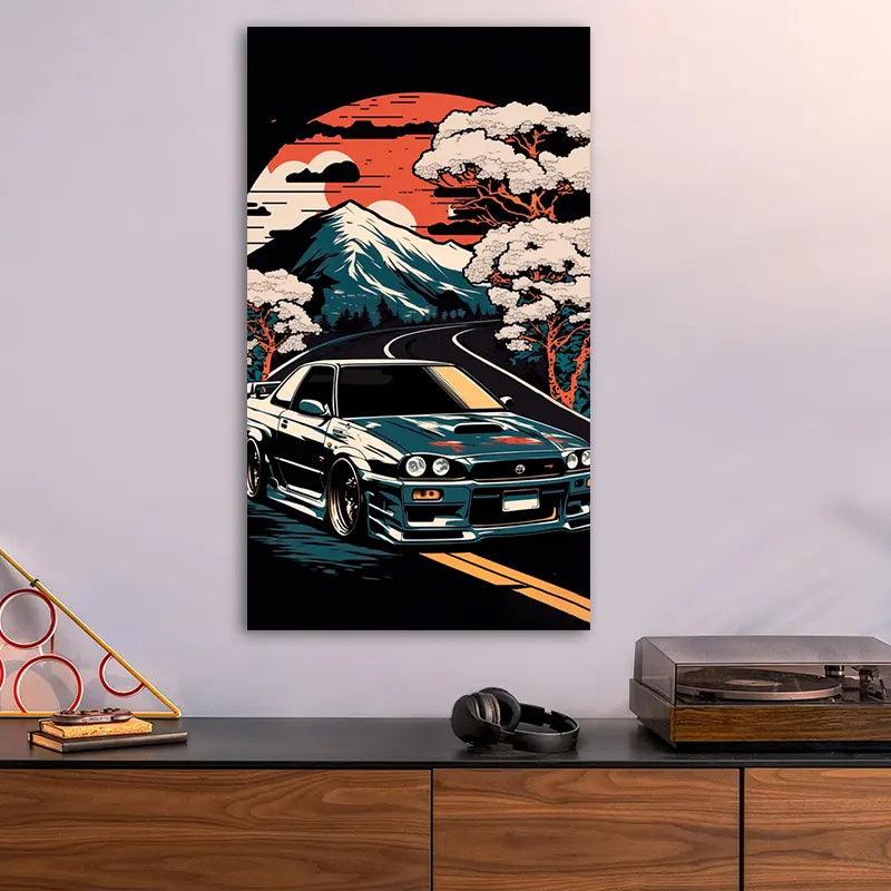 Cuadro Decorativo Moderno Carros 3 - 70 x 40 Cm - Cuadros Colombia