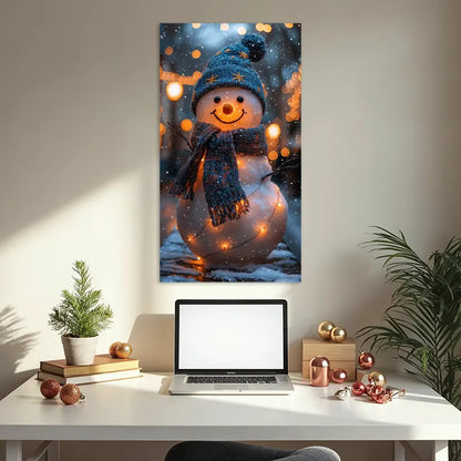 Cuadro de Navidad: Luz de Invierno 70x40cm