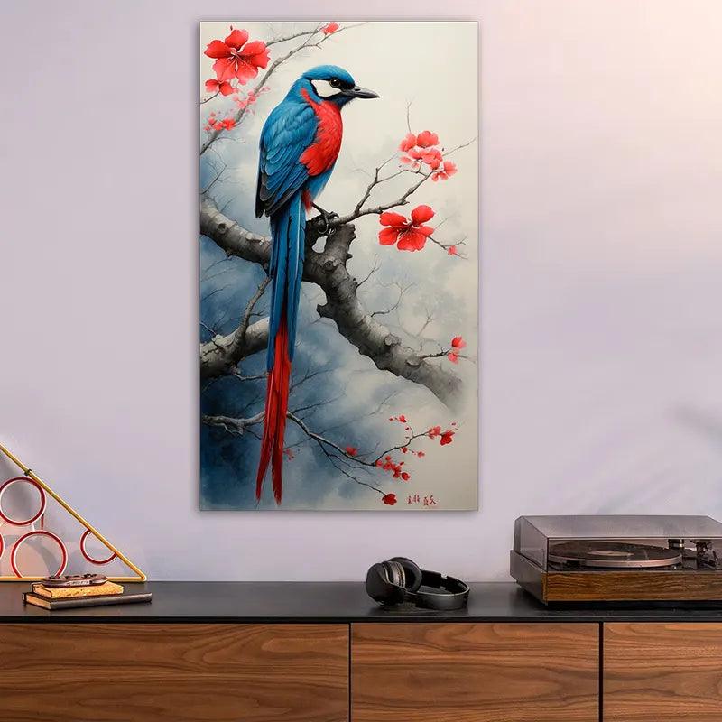 Cuadro Decorativo Moderno Aves 3 - 70 x 40 Cm - Cuadros Colombia