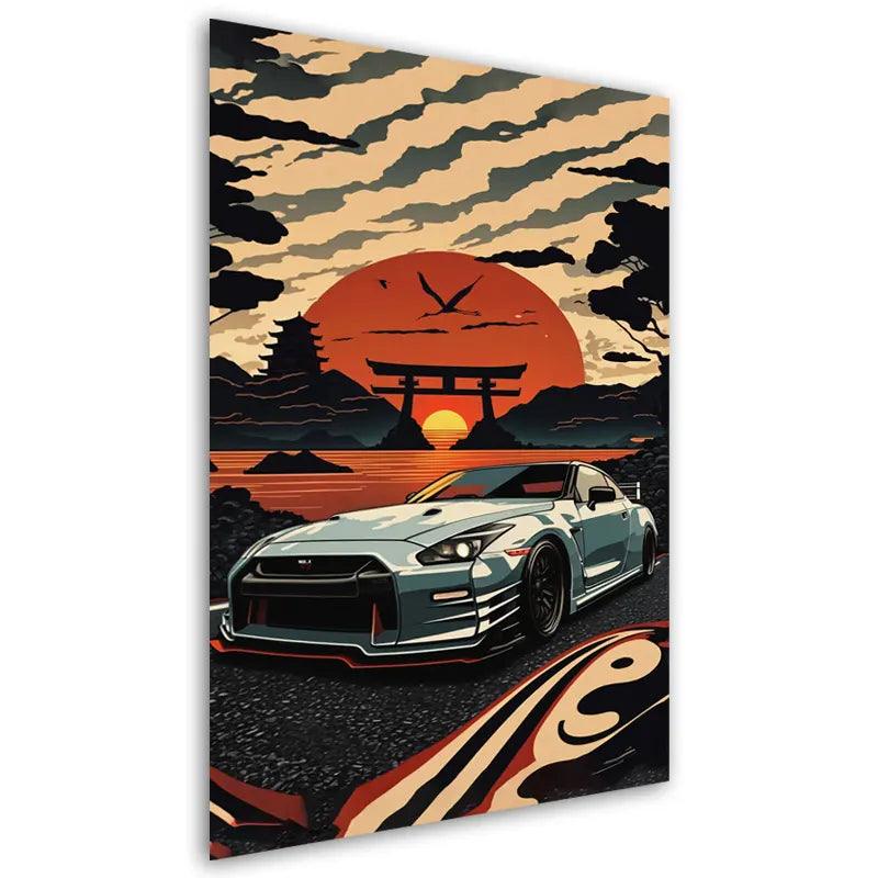 Cuadro Decorativo Moderno Carros 5 - 70 x 40 Cm - Cuadros Colombia