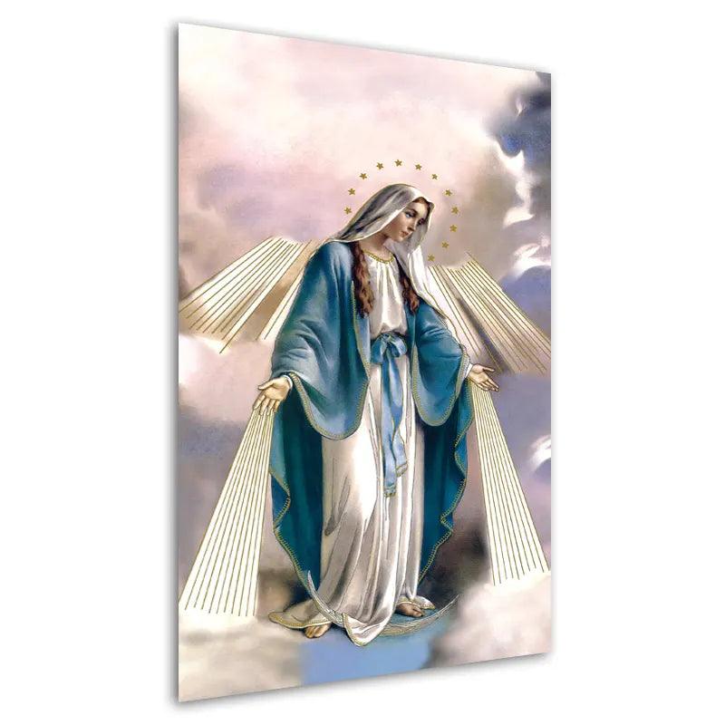 Cuadro Decorativo Moderno Religioso La virgen de los Milagros 1 - 70 x 40 Cm - Cuadros Colombia