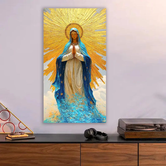 Cuadro religioso Virgen María: Reina de la Luz